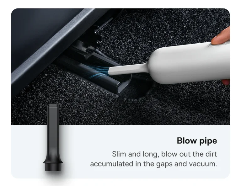 Baseus A2 Pro autós porszívóval a verda tisztaságáért 6