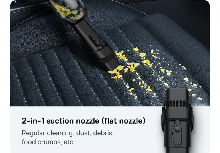 Baseus A2 Pro autós porszívóval a verda tisztaságáért 7