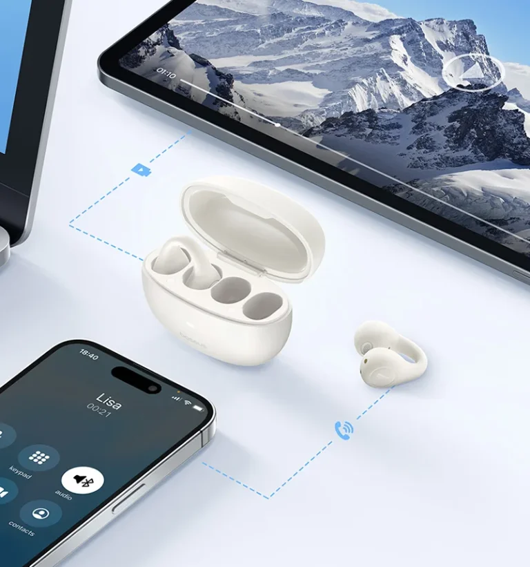 Különleges akasztós TWS fülhallgatót villantott a Baseus 6