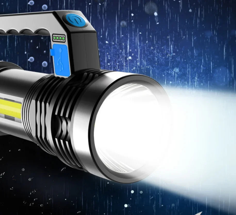 Messzire világít a Bikight X501 zseblámpája 1