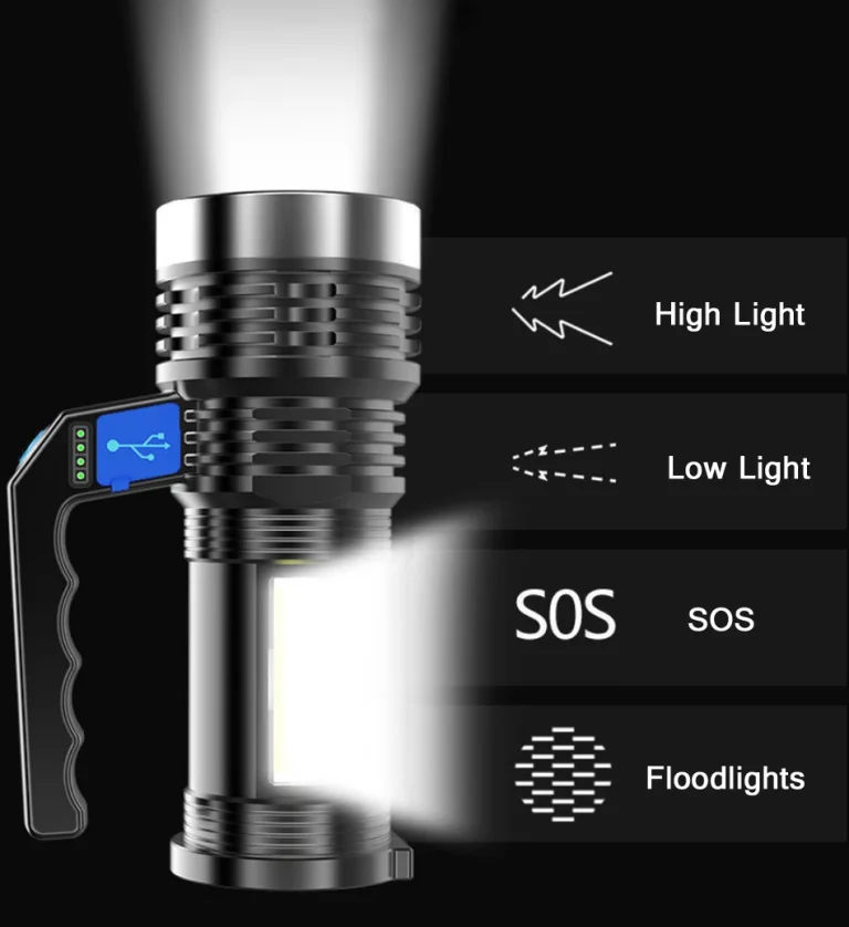Messzire világít a Bikight X501 zseblámpája 5