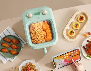 Gőzölésre és kiolvasztásra is képes a TOKIT F1 air fryer