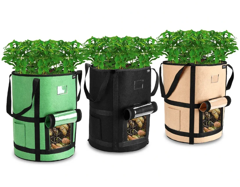 Hármasával piszkosul jó áron van a burgonya termesztő zsák 1