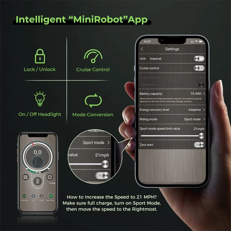 Isinwheel S9 Max elektromos roller 125 000 Ft alatt 8