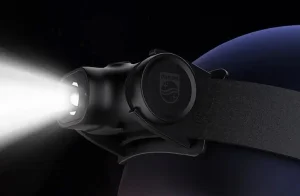 Philips akkus fejlámpa 4500 Ft-ért, tokkal-vonóval