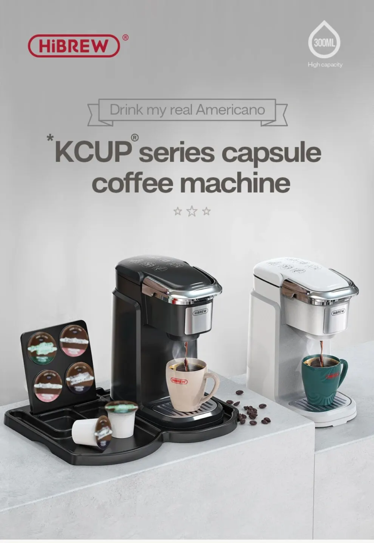 Az americano kedvelőknek kedvez a HiBrew kávéfőző 2