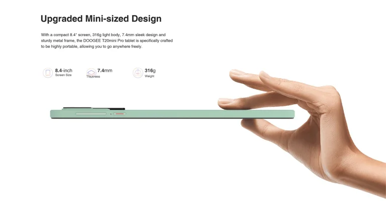 Végre egy új, kisméretű tablet, most a Doogee műhelyéből 2
