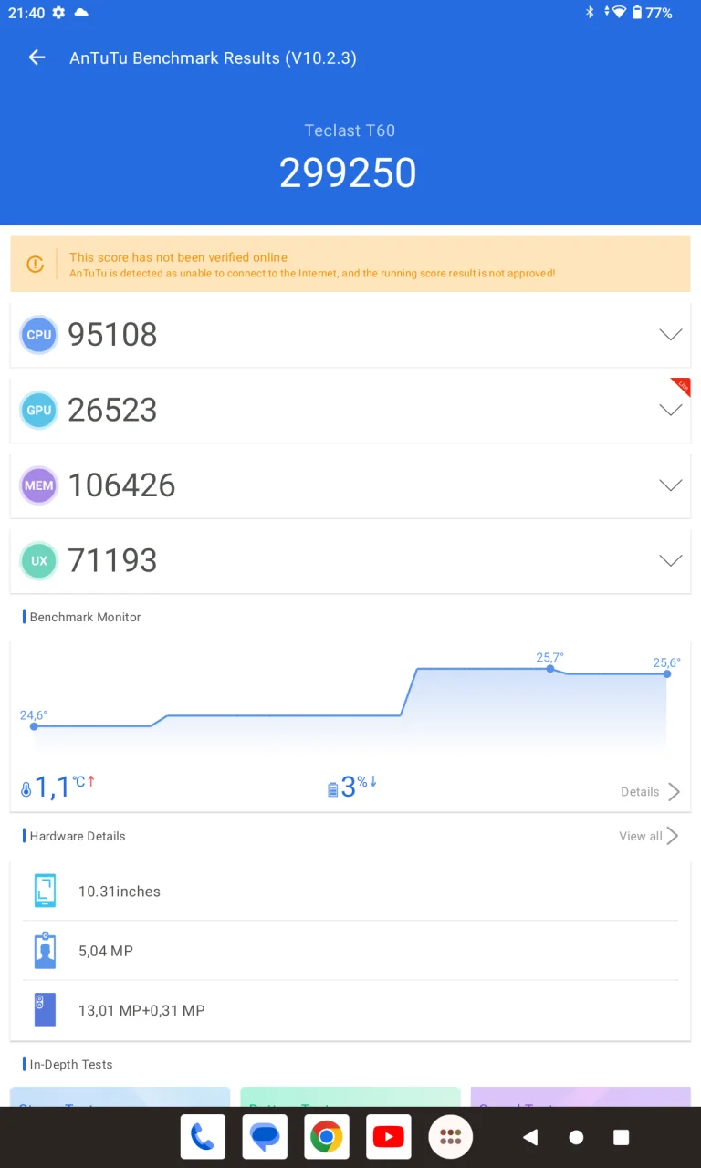 Teclast T60 tablet teszt /Frissítve/ 11