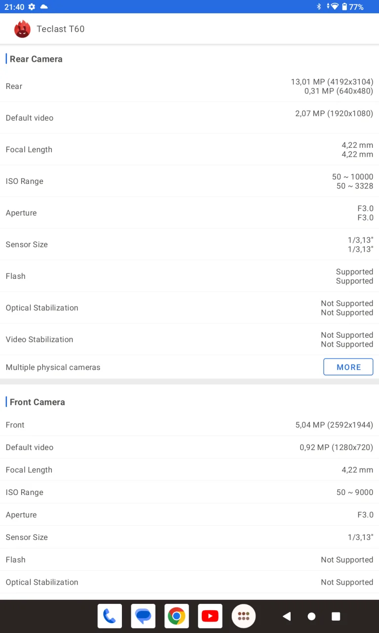 Teclast T60 tablet teszt /Frissítve/ 14