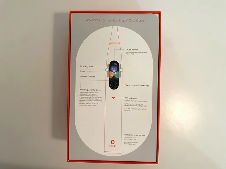 Oclean X Ultra S szónikus fogkefe teszt 5