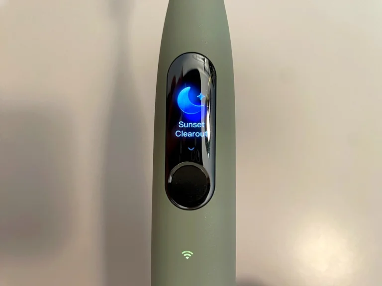 Oclean X Ultra S szónikus fogkefe teszt 15