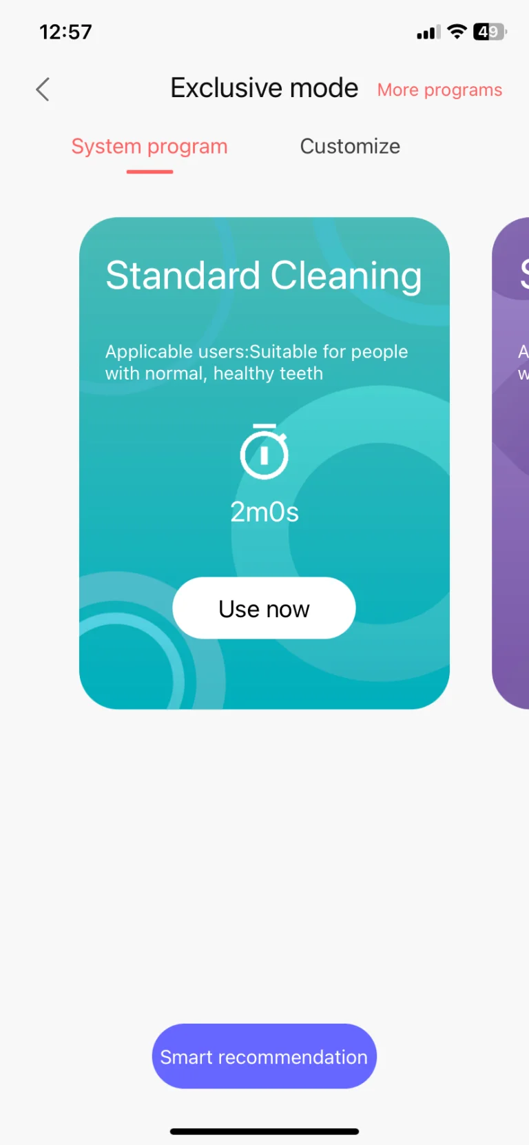 Oclean X Ultra S szónikus fogkefe teszt 23