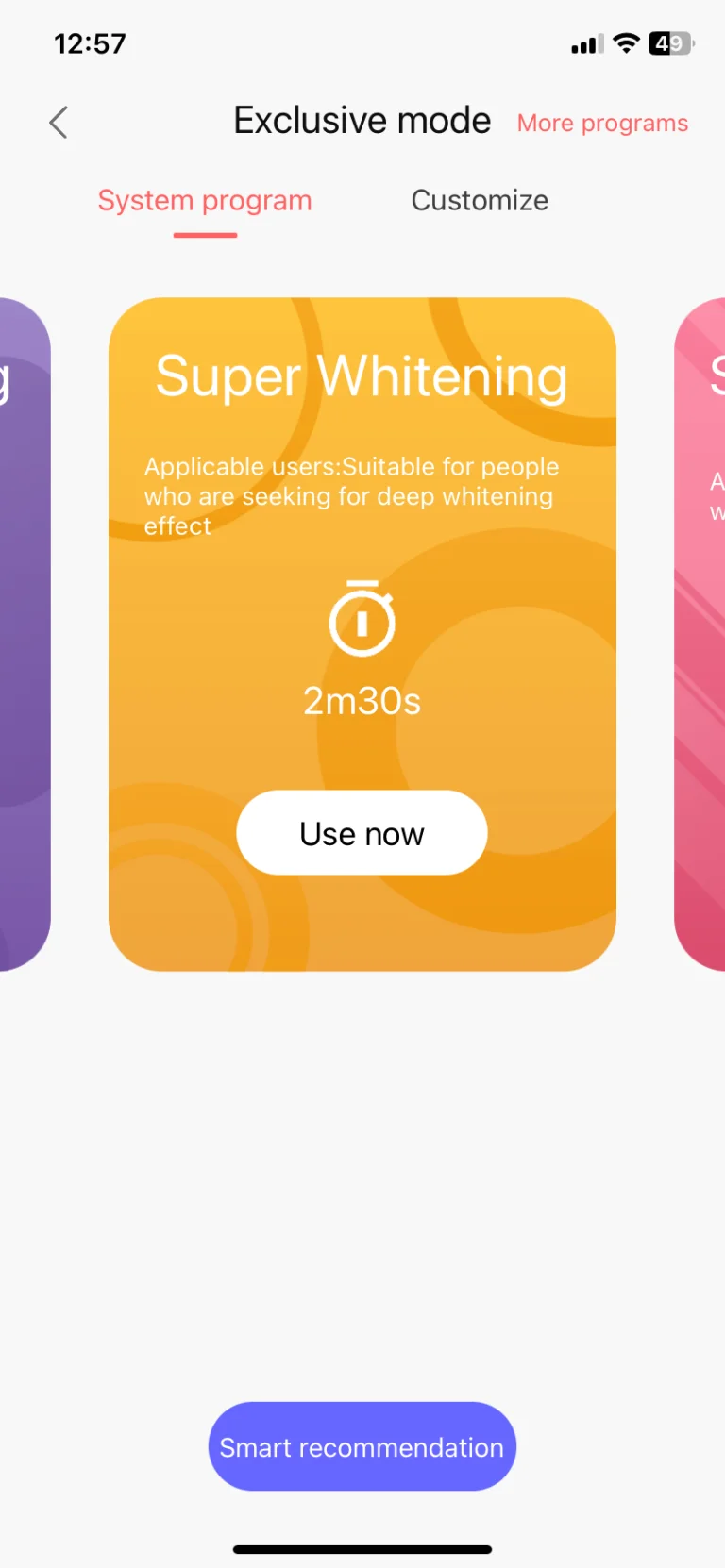 Oclean X Ultra S szónikus fogkefe teszt 25