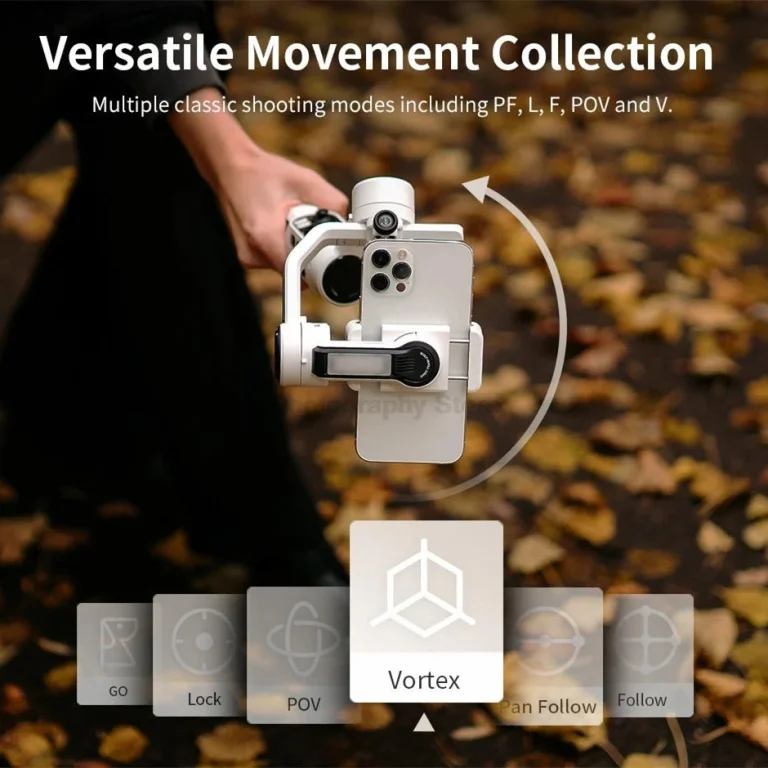 A legújabb Zhiyun gimbal még szettben is nagyon jó áron kapható 7