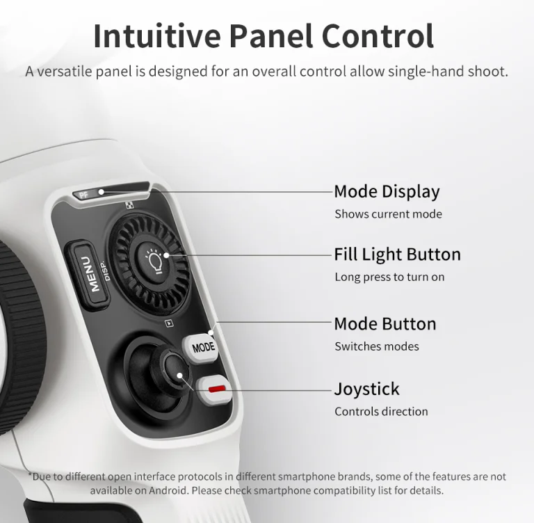 A legújabb Zhiyun gimbal még szettben is nagyon jó áron kapható 3