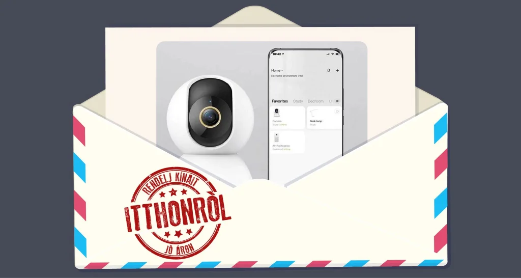 Rendelj kínait itthonról: Xiaomi C300 biztonsági kamera 1