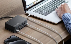 110 wattos, kijelzős BlitzWolf töltő kis kedvezménnyel