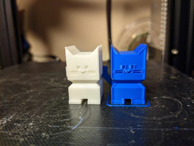 Prueba 1 de la impresora 3D Creality K25C