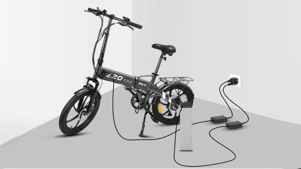 A PVY Z20 Pro egy modern camping bicikli 1