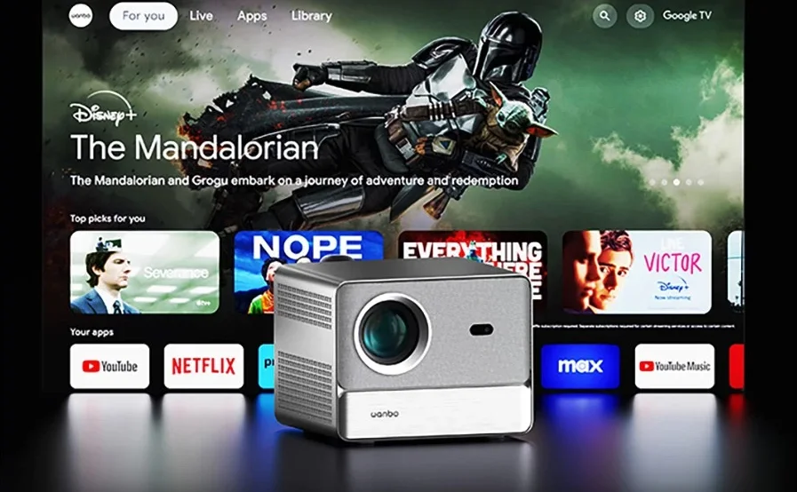 Új Wanbo projektor mutatkozott be, ami a streamingre épít 1