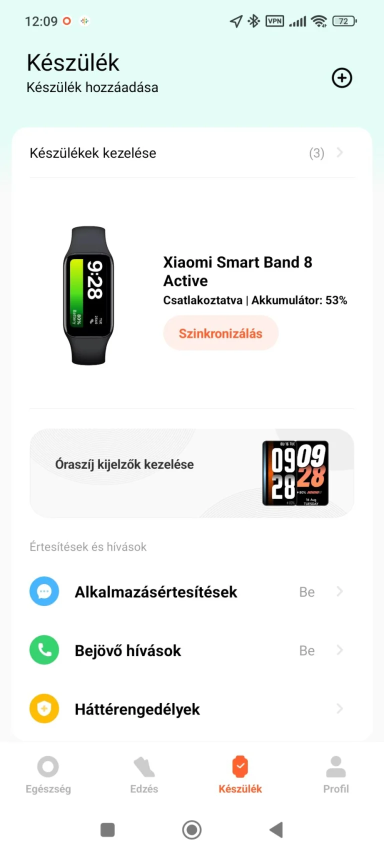 Prueba del medidor de actividad activa Xiaomi Smart Band 8 25