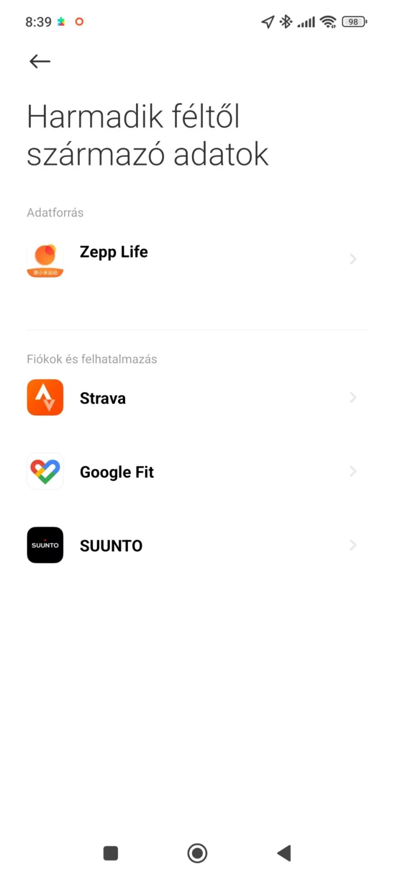 Prueba del medidor de actividad activa Xiaomi Smart Band 8 44