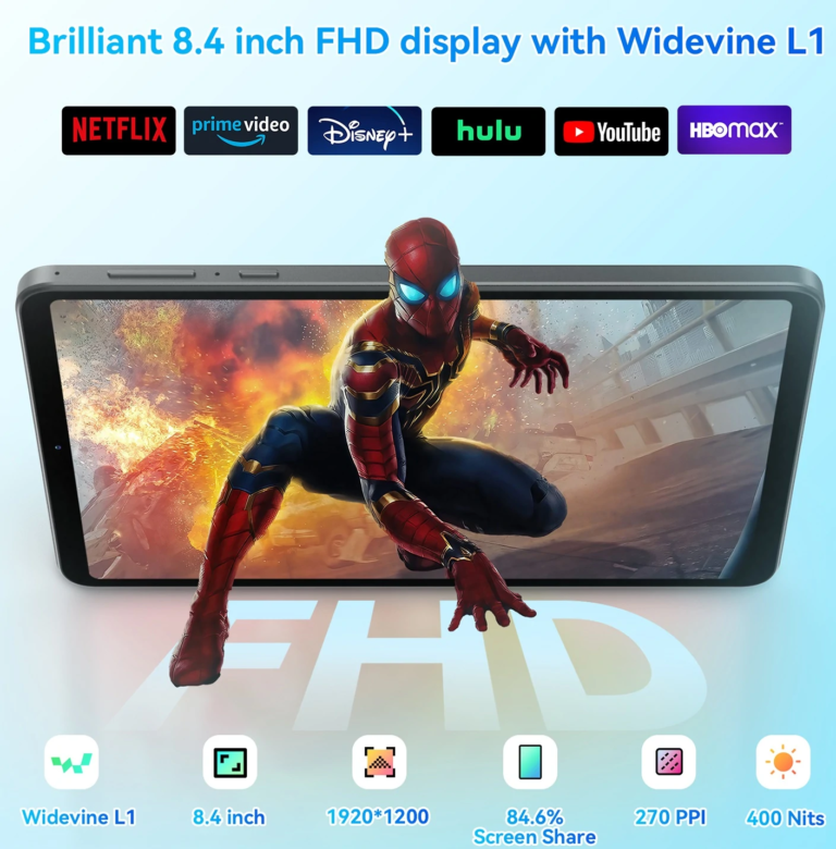 Új Headwolf tablet Widevine L1 tanúsítvánnyal 4