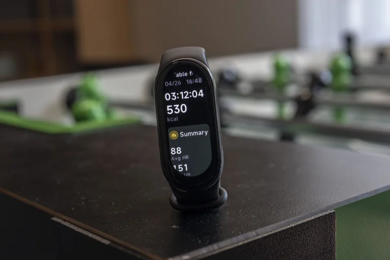 Xiaomi Smart Band 8 aktivitásmérő teszt 16