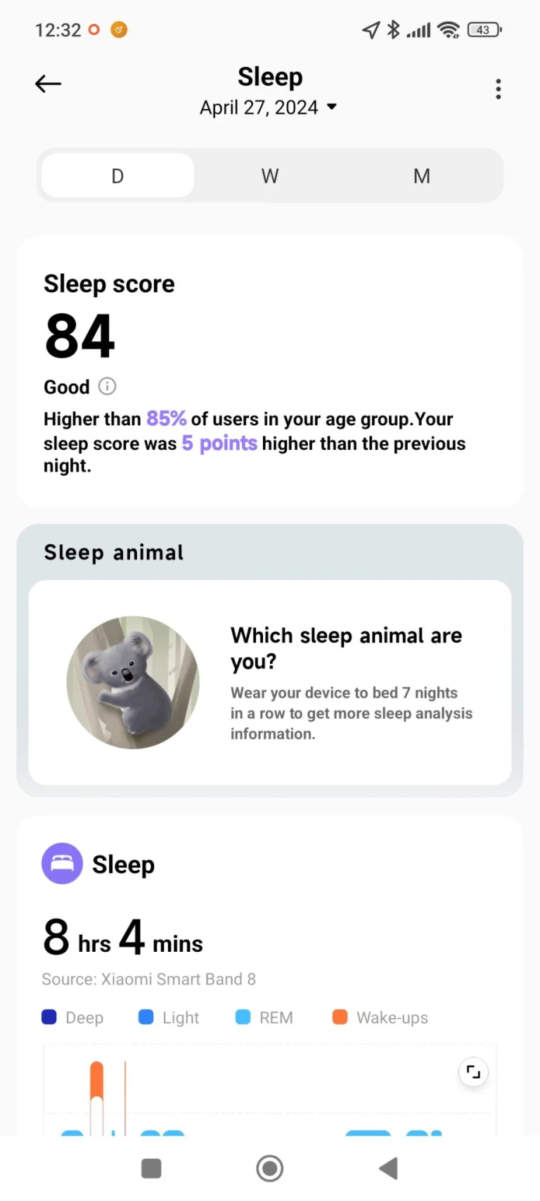Xiaomi Smart Band 8 aktivitásmérő teszt 37