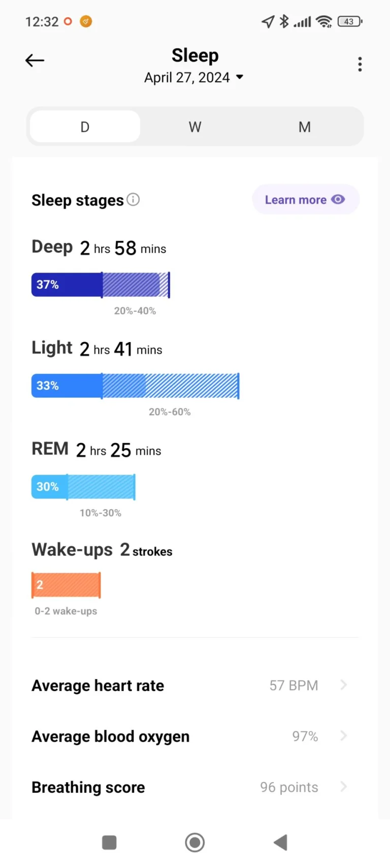 Xiaomi Smart Band 8 aktivitásmérő teszt 38