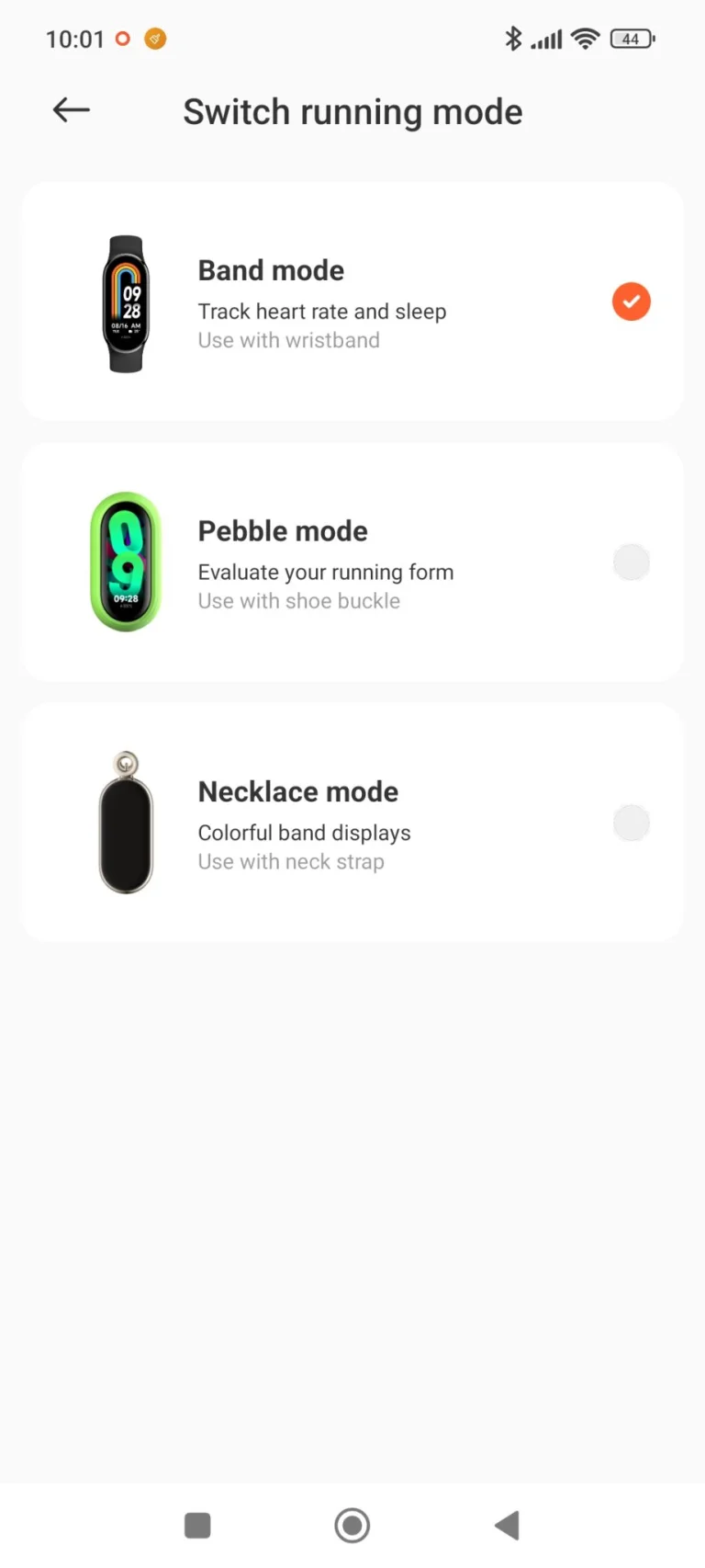 Xiaomi Smart Band 8 aktivitásmérő teszt 23