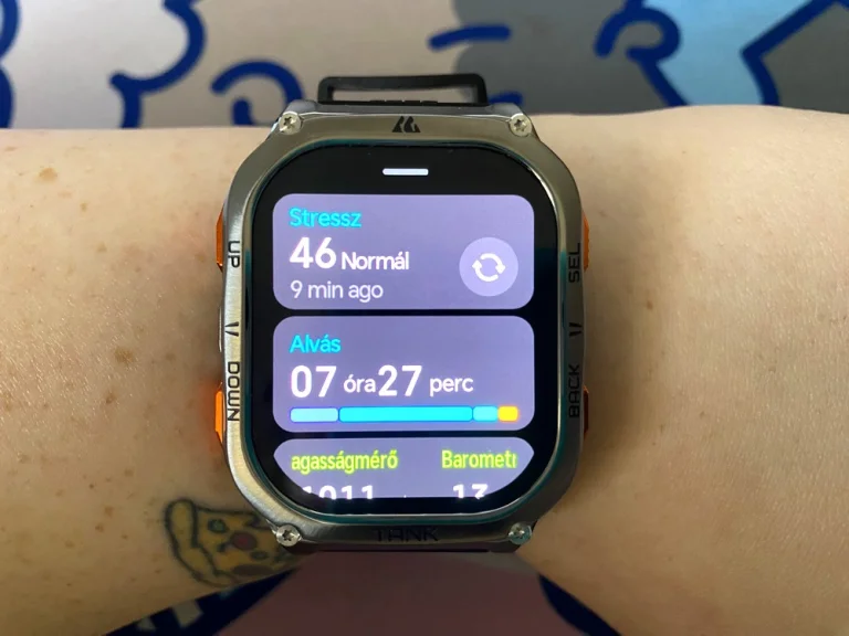 Kospet Tank M3 Ultra okosóra teszt 27