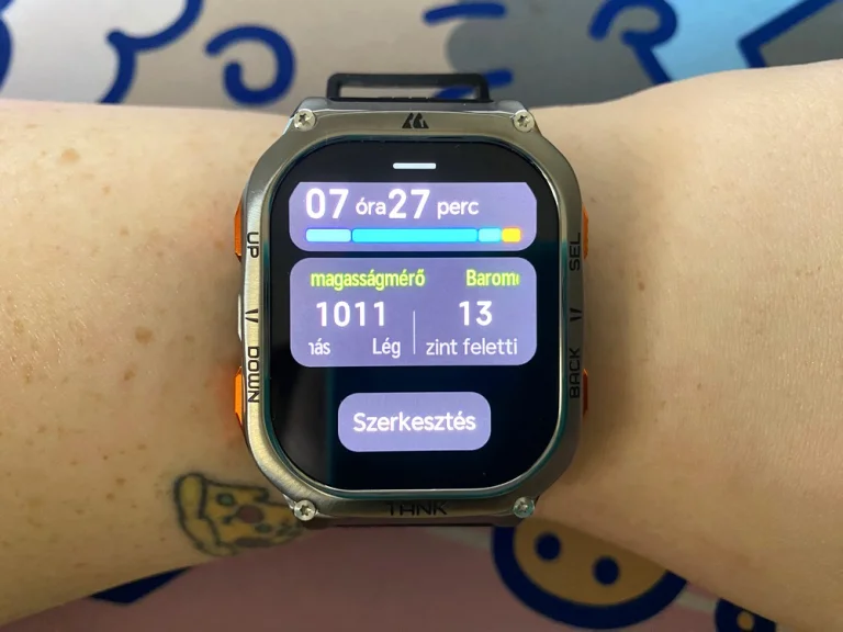 Kospet Tank M3 Ultra okosóra teszt 28