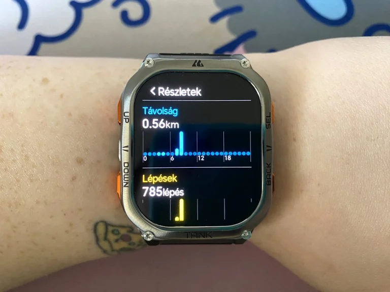 Kospet Tank M3 Ultra okosóra teszt 35