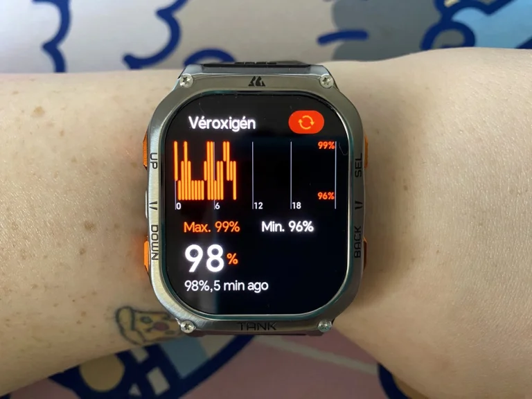 Kospet Tank M3 Ultra okosóra teszt 40