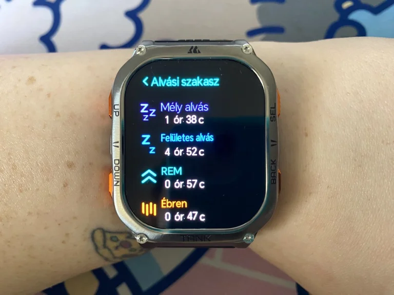 Kospet Tank M3 Ultra okosóra teszt 43