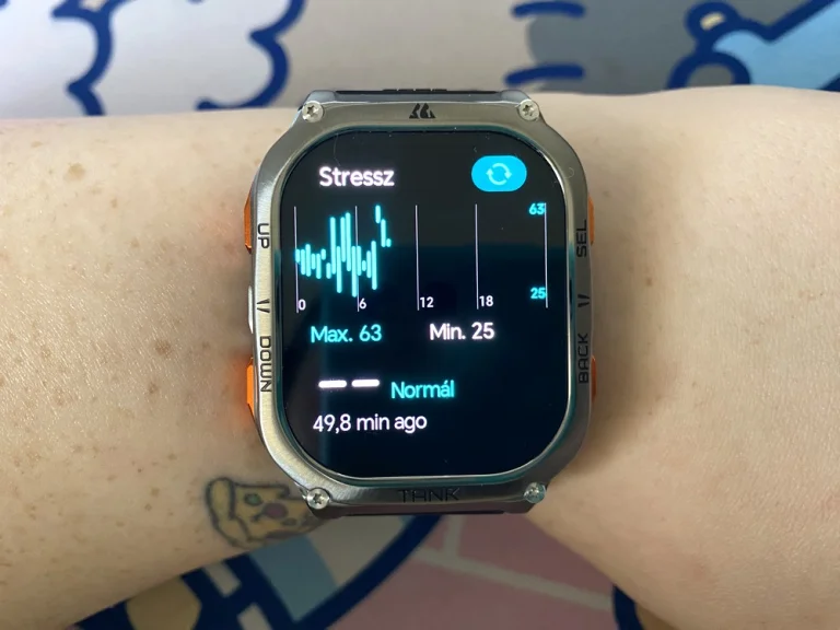 Kospet Tank M3 Ultra okosóra teszt 44