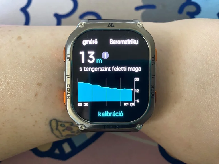 Kospet Tank M3 Ultra okosóra teszt 47