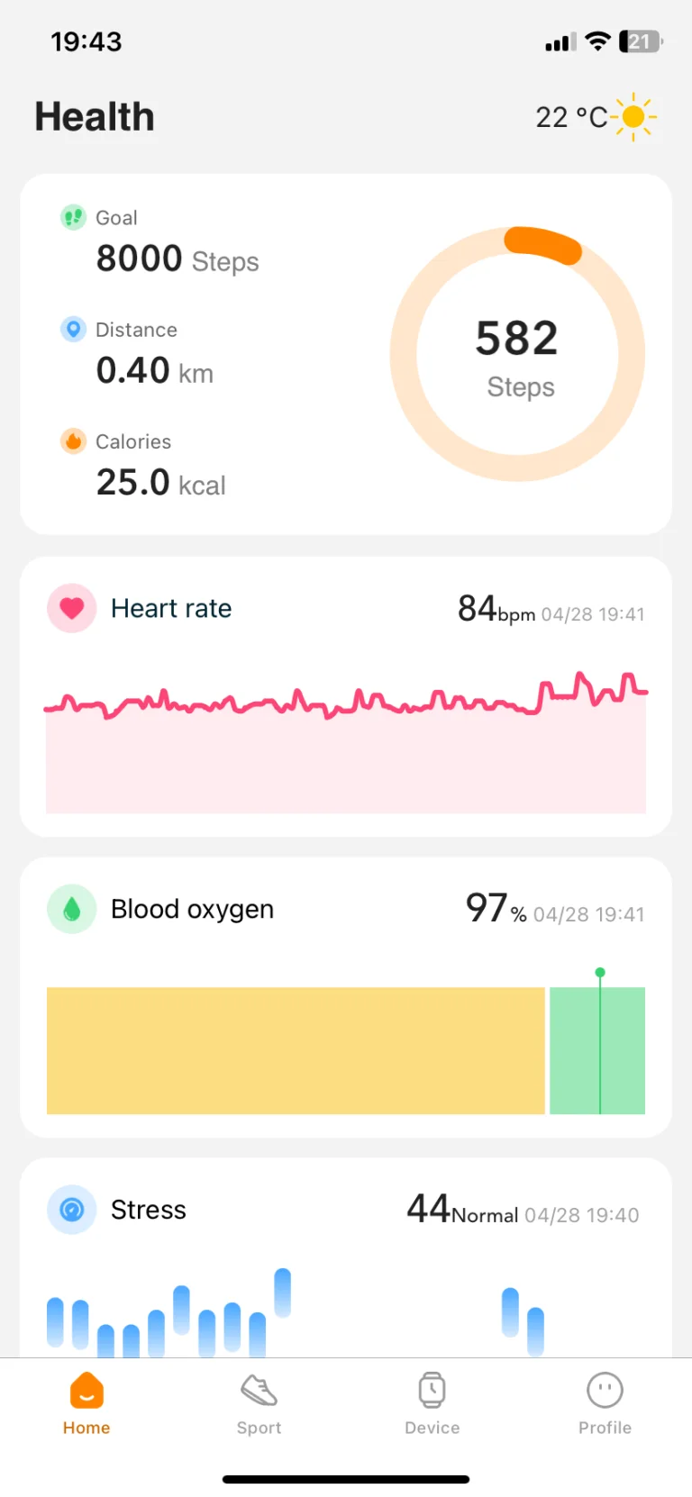 Kospet Tank M3 Ultra okosóra teszt 50