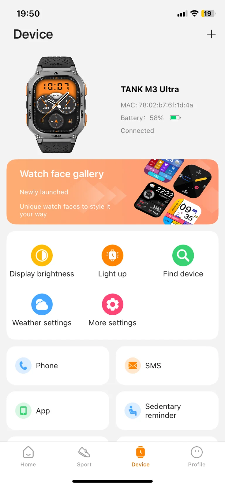 Kospet Tank M3 Ultra okosóra teszt 68