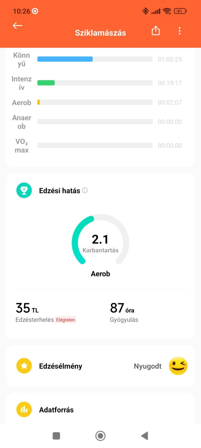 Xiaomi Smart Band 8 Pro aktivitásmérő teszt 30