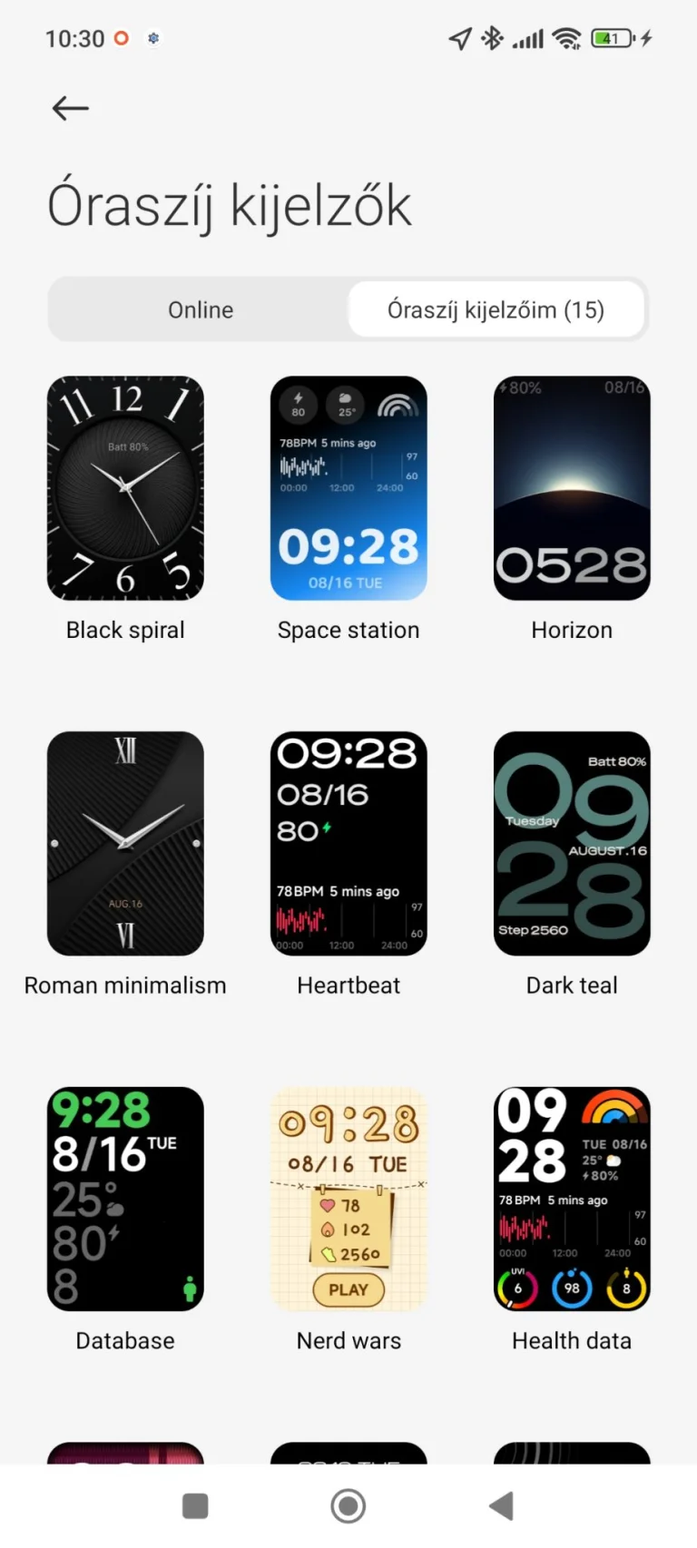Xiaomi Smart Band 8 Pro aktivitásmérő teszt 22