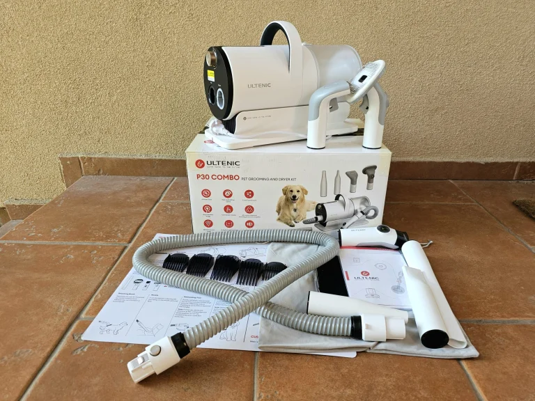 Ultenic P30 Combo kisállatápoló és szárító készlet teszt 2
