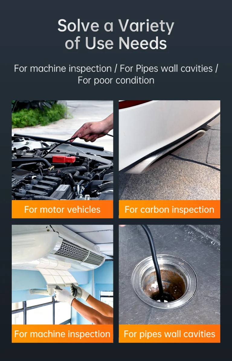 Ennek az endoszkóp kamerának saját kijelzője is van 9