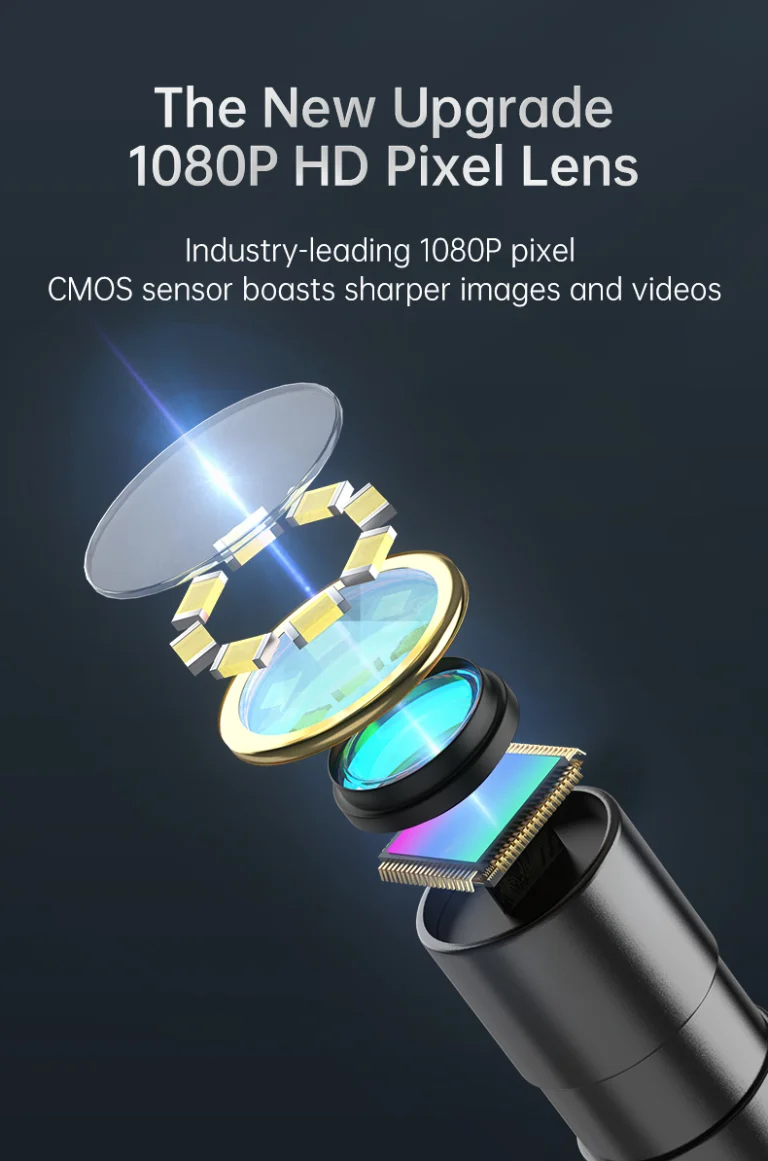 Ennek az endoszkóp kamerának saját kijelzője is van 4