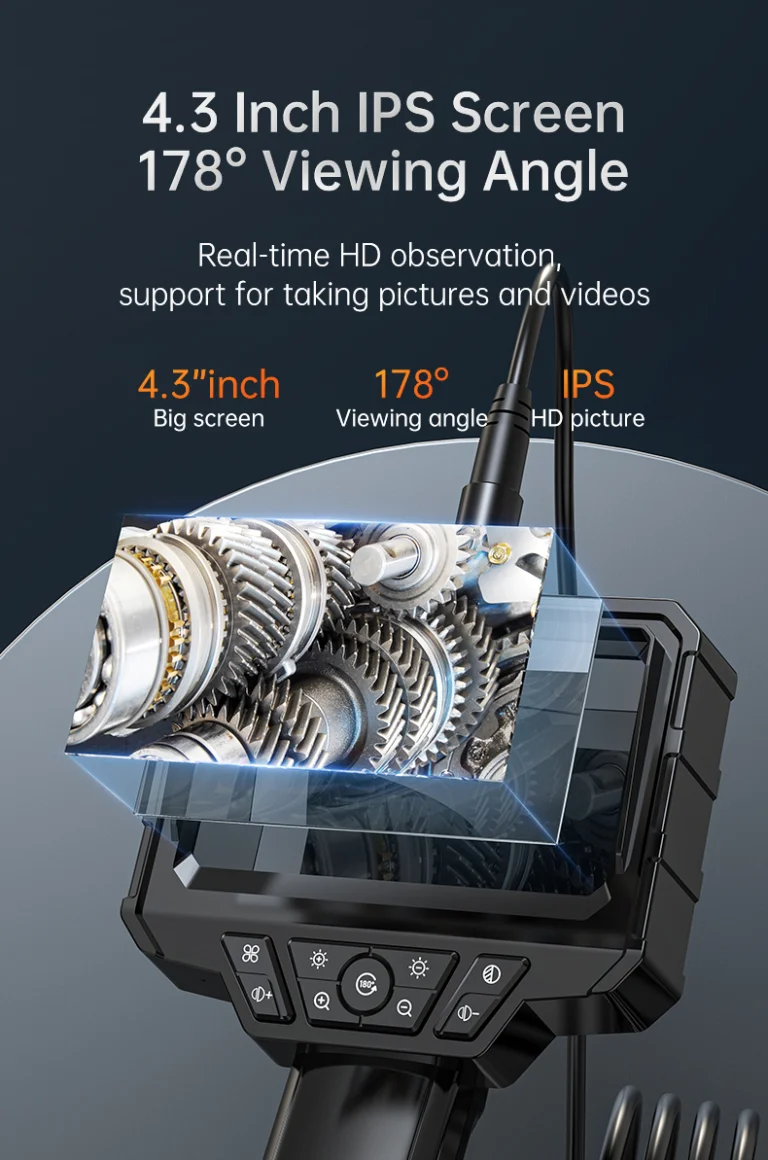 Ennek az endoszkóp kamerának saját kijelzője is van 3