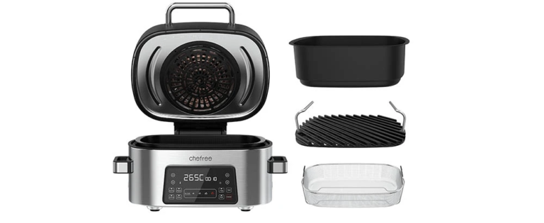 2 az 1-ben air fryer a Chefree műhelyéből 2