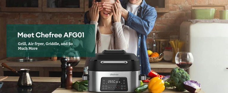 2 az 1-ben air fryer a Chefree műhelyéből 4