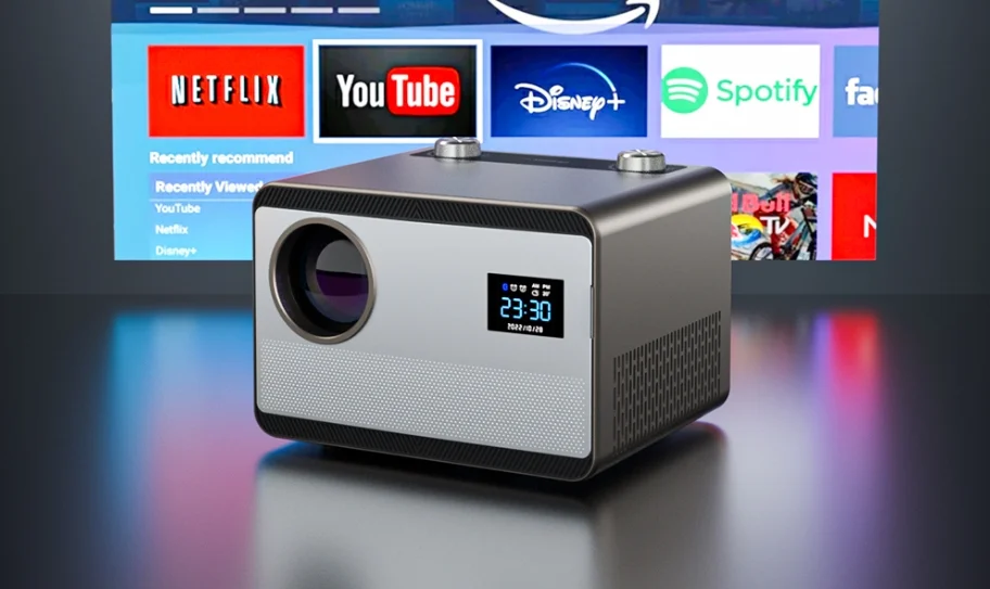 A féláras BlitzWolf projektor, ami már komoly darab 1