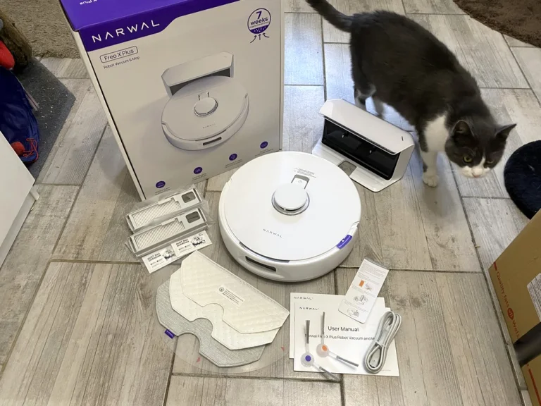 Narwal Freo X Plus önürítős robotporszívó teszt 4